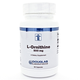 Douglas Labs  L-Ornithine 500mg  60 Caps