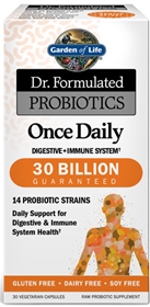 Garden of Life Dr. Formulated Probiotics Once Daily -- 30 billion - 30 Vegetarian Capsules