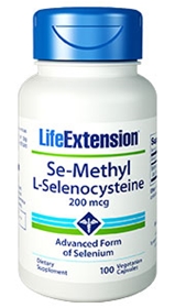 Life Extension Se-Methyl L-Selenocysteine, 200mcg, 100 caps