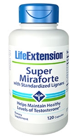 Life Extension Super MiraForte with Standardized Lignans, 120 Caps