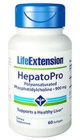 Life Extension HepatoPro (Polyunsaturated Phosphatidylcholine), 900mg, 60 softgels