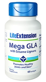 Life Extension Mega GLA with Sesame Lignans, 60 softgels