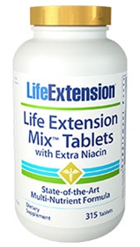 Life Extension Life Extension Mix Tabs with Extra Niacin, 315 tabs
