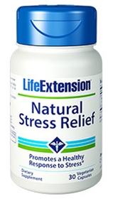 Life Extension Natural Stress Relief, 30 Vcaps