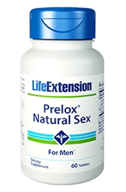 Life Extension Prelox Natural Sex for Men, 60 tabs