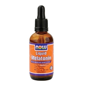 NOW Liquid Melatonin 3 mg, 2 oz. 