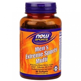 NOW Men&#39;s Extreme Sports Multi, 90 Softgels