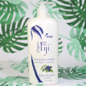 Organic Fiji - Jasmine Coconut Oil Lotion - 7oz