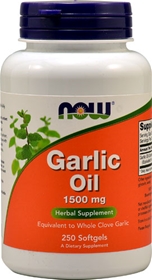 Garlic Oil 1500 mg, 250 softgels 