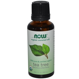 NOW Tea Tree Oil, Organic, 1oz