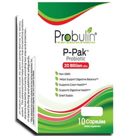 Probulin P-Pack Probiotic, 20 Billion, 10 Pack