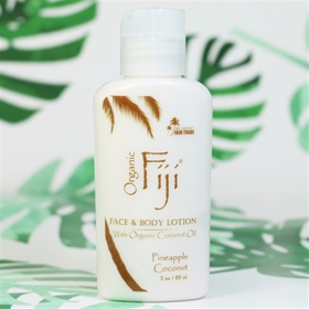 Organic Fiji - Pineapple coconut oil lotion - 3oz
