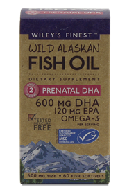 Wileys  Prenatal DHA 720mg of EPA+DHA  60 softgels