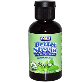 NOW Stevia BetterStevia Organic Liquid Extract, 2 oz