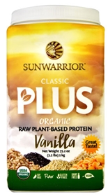 Sunwarrior Classic PLUS Protein Vanilla -- 35.2 oz