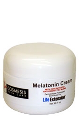 Life Extension Cosmesis Melatonin advanced peptide Cream, 1 oz (30 ml)