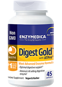 Enzymedica Digest Gold + PROBIOTICS, 45 caps