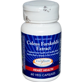 Enzymatic Therapy Coleus Forskohlii Extract, 60 Vcaps