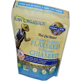 Garden of Life  RAW Organics Organic Flax Meal + Chia Seeds  12 oz