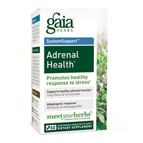 Gaia Herbs Adrenal Health, 60 Liquid Phyto-Caps