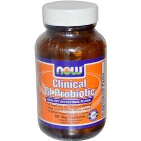 NOW Clinical GI Probiotic, 60 VCaps 