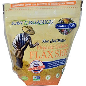 Garden of Life  RAW Organics Organic Ground Flax Seeds  14 oz