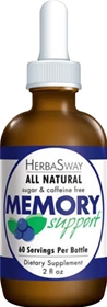 HerbaSway Memory Support, 2 fl oz, Blueberry