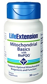 Life Extension Mitochondrial Basics with BioPQQ, 30 caps