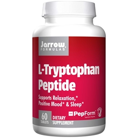 Jarrow Formulas L-Tryptophan Peptide, 60 Tabs
