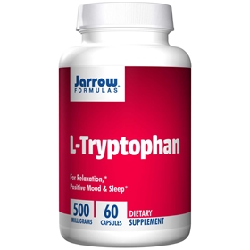 Jarrow Formulas L-Tryptophan, 500mg, 60 Vcaps