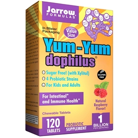Jarrow Formulas Yum-Yum Dophilus, 120 Chewable tabs