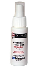 Life Extension Cosmesis hyaluronic Antioxidant Facial Mist, 2 oz