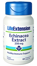 Life Extension Echinacea Extract, 250mg, 60 caps