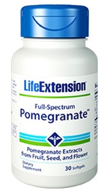 Life Extension Full-Spectrum Pomegranate, 30 gels