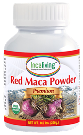 Incaliving  Premium Red Maca Powder  226 Grams