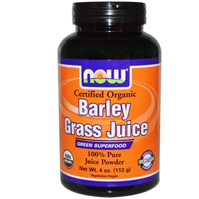NOW Barley Grass Juice Powder, 4oz