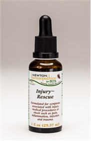 Newton Homeopathics Pets INJURY-RESCUE, 1 fl oz Liquid