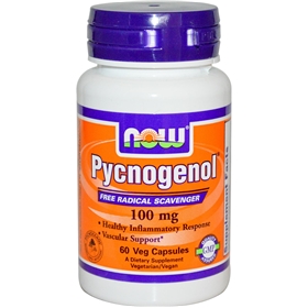 NOW Pycnogenol, 100mg, 60 Vcaps