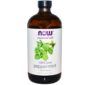 NOW Peppermint Oil, 16 oz, 100% Pure