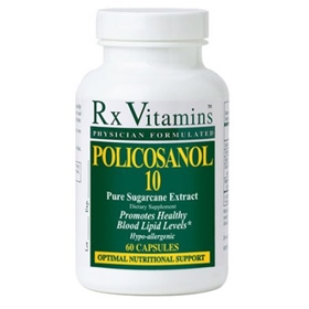 Rx Vitamins  Policosanol 10  60 Caps