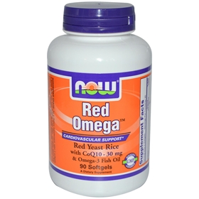 Now Red Omega,  90 Softgels