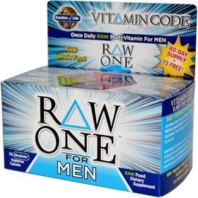 Garden of Life Vitamin Code Raw One for Men, 75 VCaps