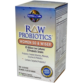 Garden of Life RAW Probiotics Women 50 &amp; Wiser, 90 caps