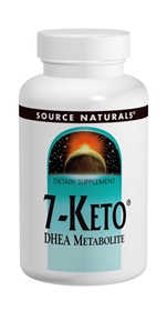 Source Naturals 7-Keto DHEA, 100mg, 60 tabs