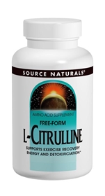 Source Naturals L-Citrulline, 120 tabs