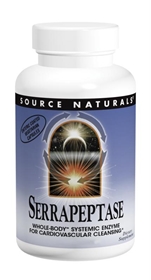 Source Naturals Serrapeptase, 60 Vcaps