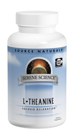 Source Naturals L-Theanine caps, 200mg, 60 caps