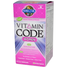Garden of Life Vitamin Code Women&#39;s Formula, 120 caps