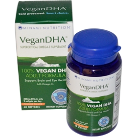 Garden of Life Minami Nutrition VeganDHA, 60 gels