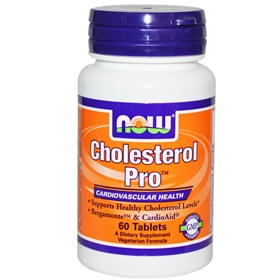 NOW Cholesterol Pro, 60 Tabs